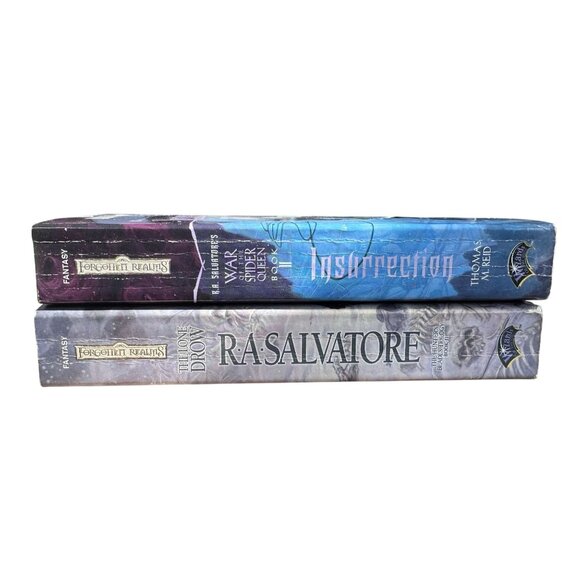 Forgotten Realms Paperback Set of 2 Books The Lone Drow & Insurrection - Picture 3 of 6
